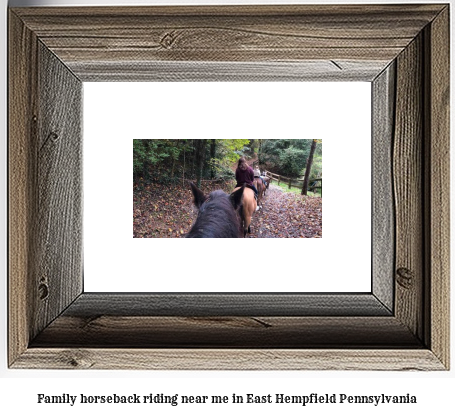 family horseback riding near me in East Hempfield, Pennsylvania